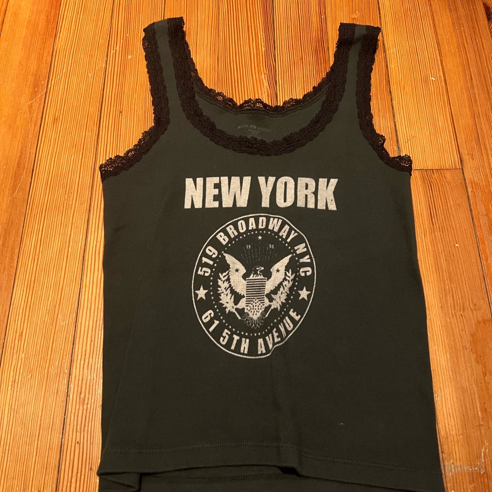 Set of Brandy Melville Graphic Tank and Tee